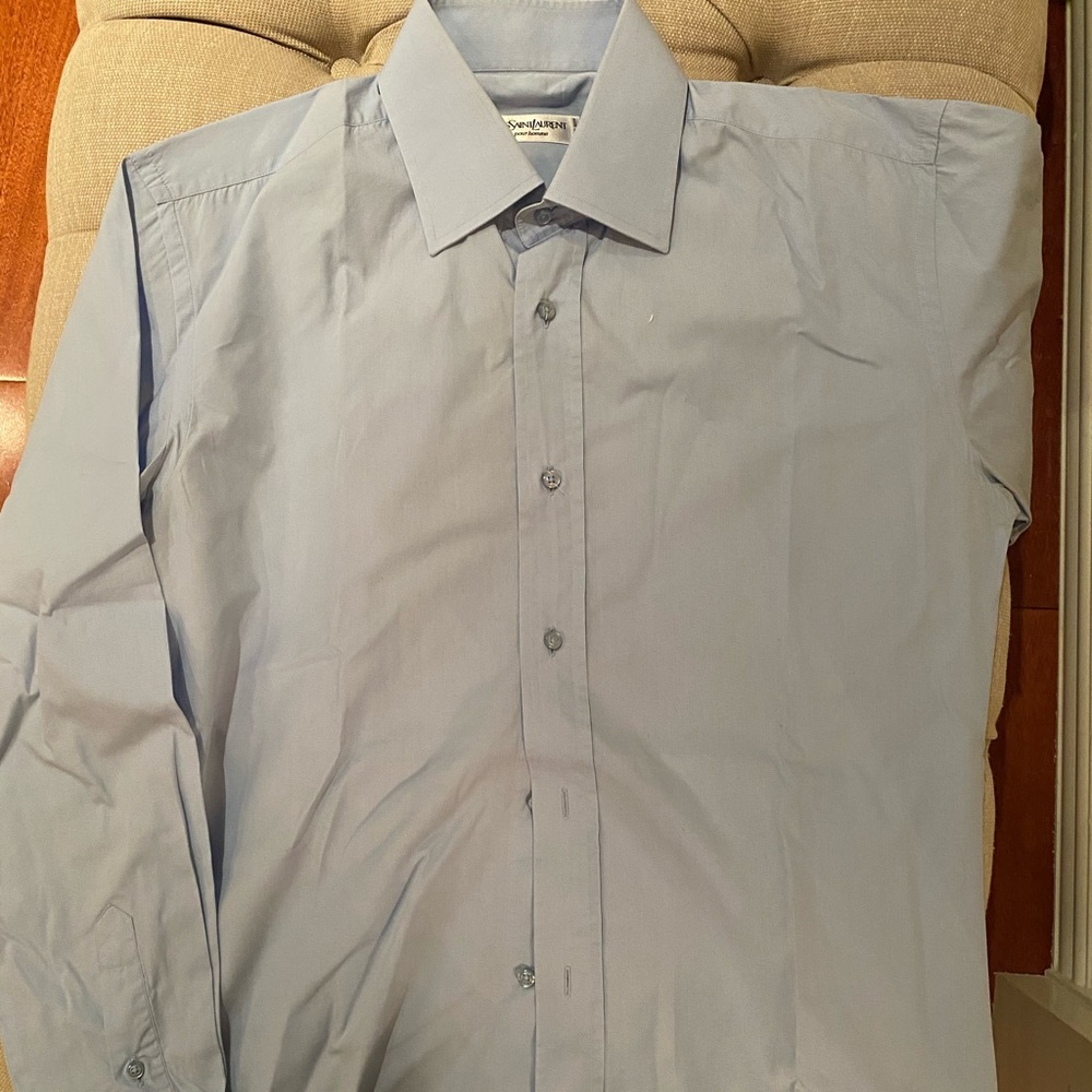 Yves Saint Laurent Blue Men’s Shirt